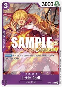 Little Sadi (Judge) #OP02-073
