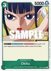 Okiku (Judge) #OP01-035