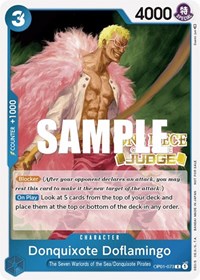 Donquixote Doflamingo (Judge) #OP01-073
