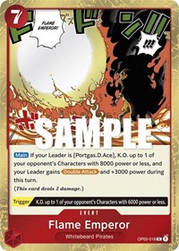 Flame Emperor #OP03-016