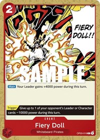 Fiery Doll #OP03-019