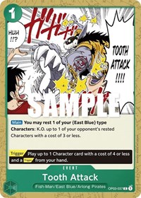 Tooth Attack #OP03-037