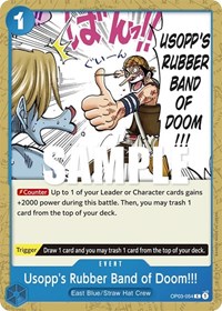 Usopp's Rubber Band of Doom!!! #OP03-054