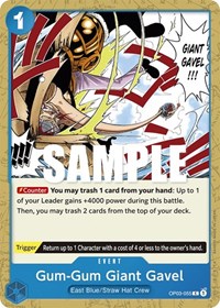 Gum-Gum Giant Gavel #OP03-055