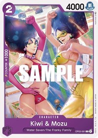 Kiwi & Mozu #OP03-061