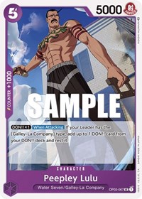Peepley Lulu #OP03-067