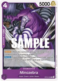 Minozebra #OP03-068