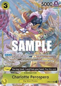 Charlotte Perospero (Alternate Art) #OP03-113