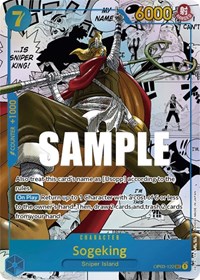 Sogeking (Alternate Art) (Manga) #OP03-122