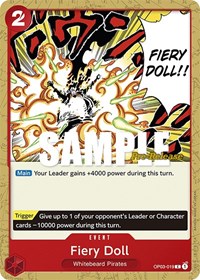 Fiery Doll #OP03-019