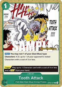 Tooth Attack #OP03-037