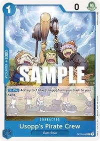 Usopp's Pirate Crew #OP03-042