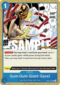Gum-Gum Giant Gavel #OP03-055