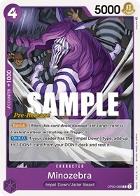 Minozebra #OP03-068