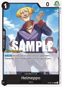 Helmeppo #OP03-091