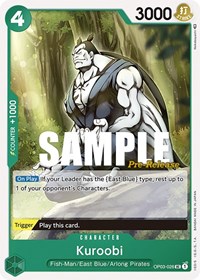 Kuroobi #OP03-026