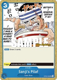 Sanji's Pilaf #OP03-056