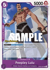Peepley Lulu #OP03-067