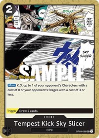Tempest Kick Sky Slicer #OP03-096