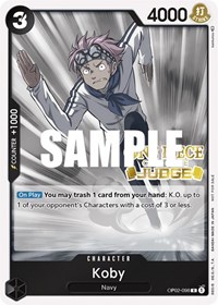 Koby (Judge) #OP02-098