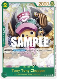 Tony Tony.Chopper (Store Championship 2023 Participation Pack Vol.1) #OP02-034