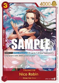 Nico Robin (Store Championship 2023 Participation Pack Vol.1) #OP01-017