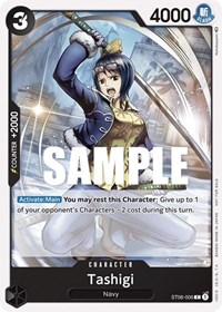 Tashigi (Tournament Pack Vol. 4) #ST06-006