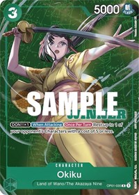 Okiku (Winner Pack Vol. 4) #OP01-035
