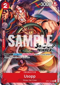 Usopp (3-on-3 Cup) [Winner] #OP01-004