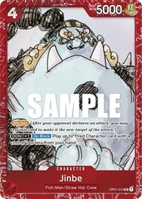 Jinbe (Premium Card Collection -ONE PIECE FILM RED Edition-) #OP01-014