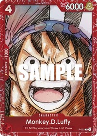 Monkey.D.Luffy (Premium Card Collection -ONE PIECE FILM RED Edition-) #P-022