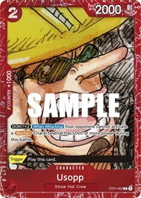 Usopp (Premium Card Collection -ONE PIECE FILM RED Edition-) #ST01-002