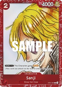 Sanji (Premium Card Collection -ONE PIECE FILM RED Edition-) #ST01-004