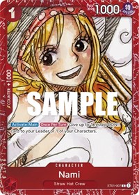Nami (Premium Card Collection -ONE PIECE FILM RED Edition-) #ST01-007