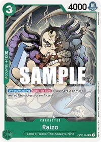 Raizo (Event Pack Vol. 2) #OP01-052