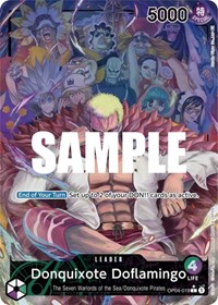 Donquixote Doflamingo (019) (Alternate Art) #OP04-019