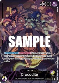 Crocodile (058) (Alternate Art) #OP04-058