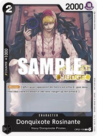 Donquixote Rosinante (Judge Pack Vol. 2) #OP02-108