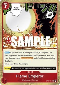 Flame Emperor (Judge Pack Vol. 2) #OP03-016