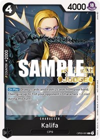 Kalifa (Judge Pack Vol. 2) #OP03-081