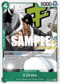 X.Drake (Judge Pack Vol. 2) #ST02-014