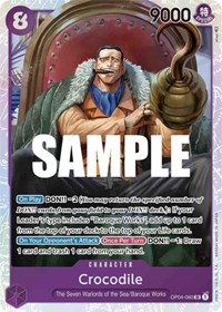 Crocodile (060) #OP04-060