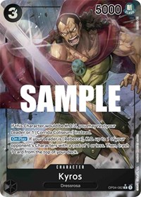 Kyros (Alternate Art) #OP04-082