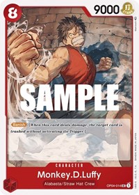 Monkey.D.Luffy (014) #OP04-014