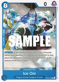 Ice Oni #OP04-047