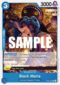 Black Maria #OP04-052