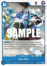 Ice Oni #OP04-047