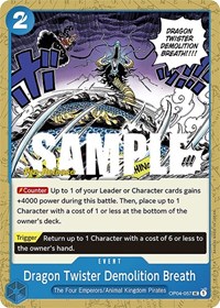 Dragon Twister Demolition Breath #OP04-057