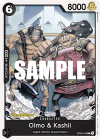Oimo & Kashii #OP04-078
