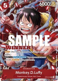 Monkey.D.Luffy (Winner Pack Vol. 5) #ST01-012